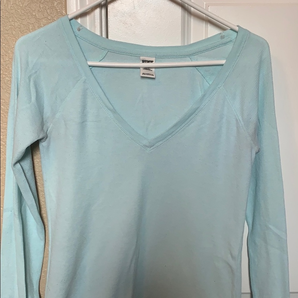 Victoria’s Secret mint colored long sleeve